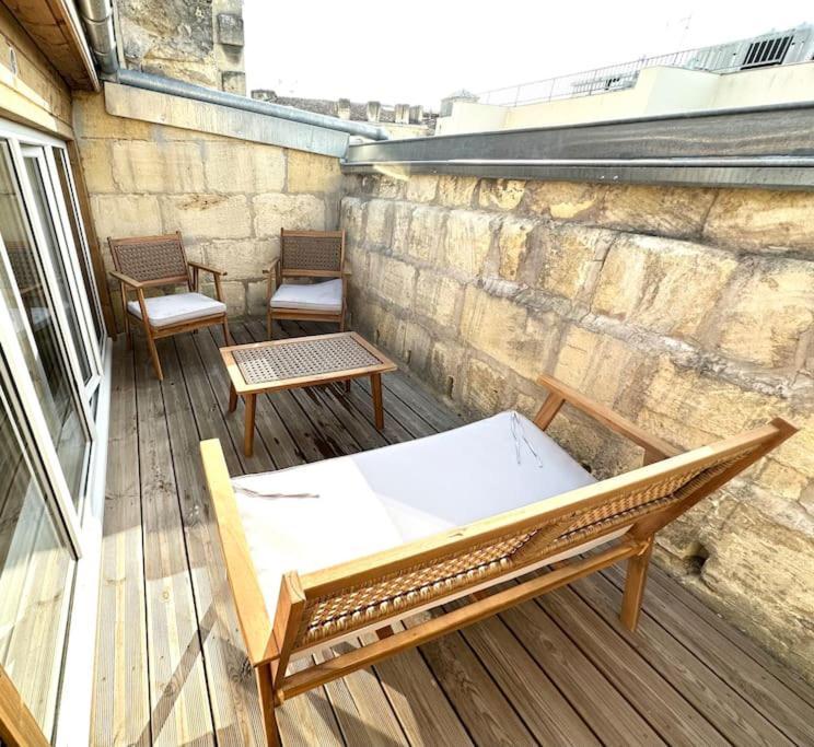 Ferienwohnung 5- Hypercentre - 4Pers - Clim - Terrasse - Netflix Libourne Exterior foto