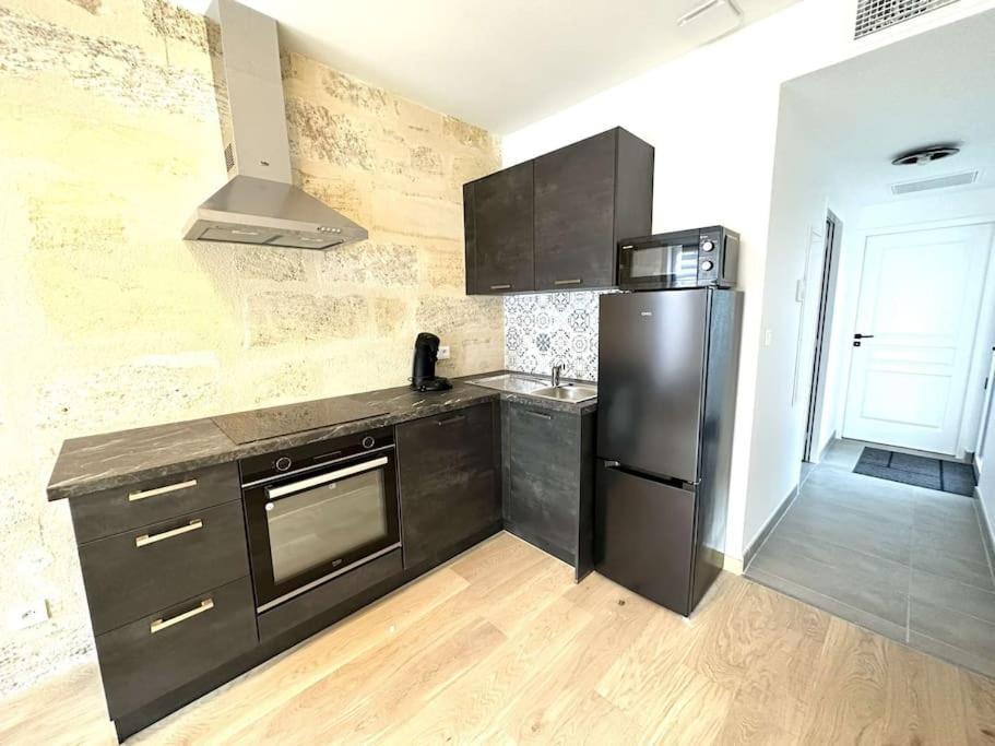 Ferienwohnung 5- Hypercentre - 4Pers - Clim - Terrasse - Netflix Libourne Exterior foto